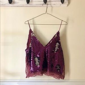 Flowy Sequin top from Free People